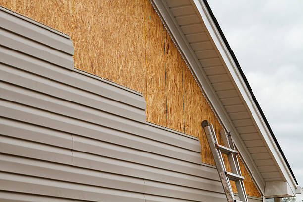Professional Siding Replacement technician working in Perryville, MD